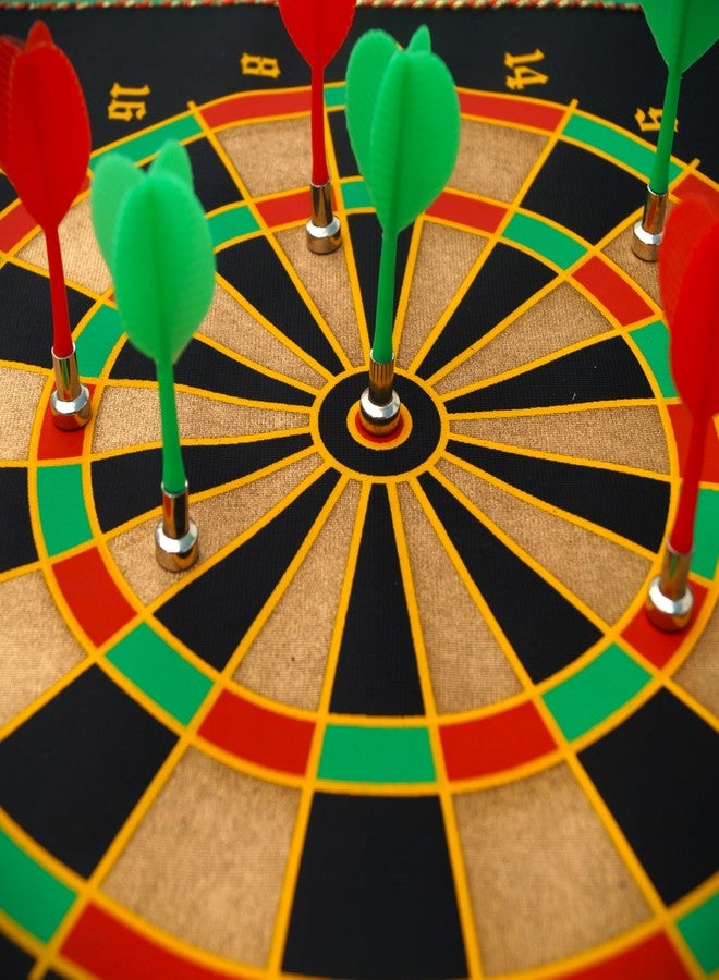 Vinex Magnetic Roll-Up Dart Set Sonic (17 Inches) 2 in 1 game set - Indoor/Outdoor Safe Dart Game for Kids & Adults, Includes 6 Strongest Magnetic Darts - Portable, Hangable, Reversible for Family Fun - Image 4